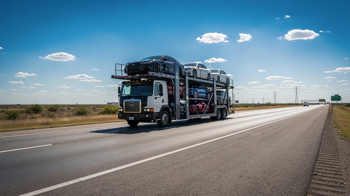 How does Fort Worth Texas auto shipping work